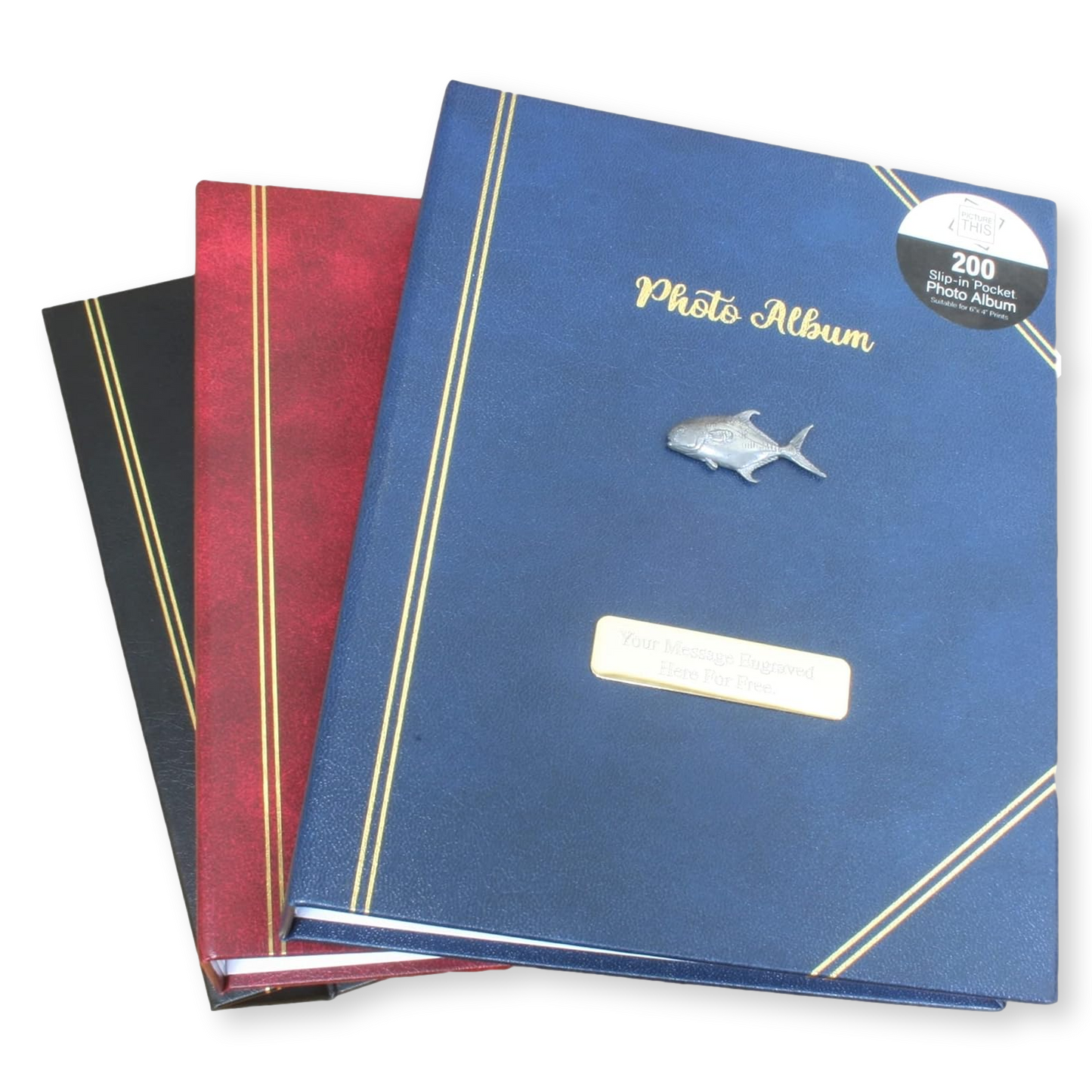 Sea Fishing Photo Album | Cod, Marlin, Tuna & more | Fishing Gift