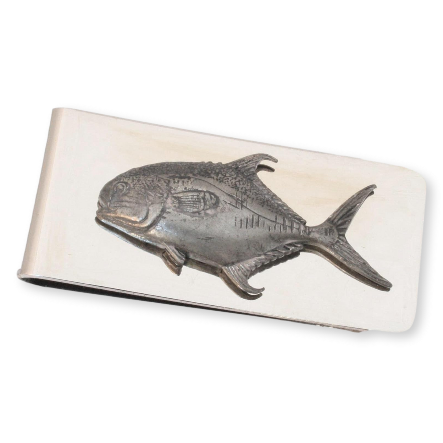 Sea Fishing Stainless Steel Money Clip