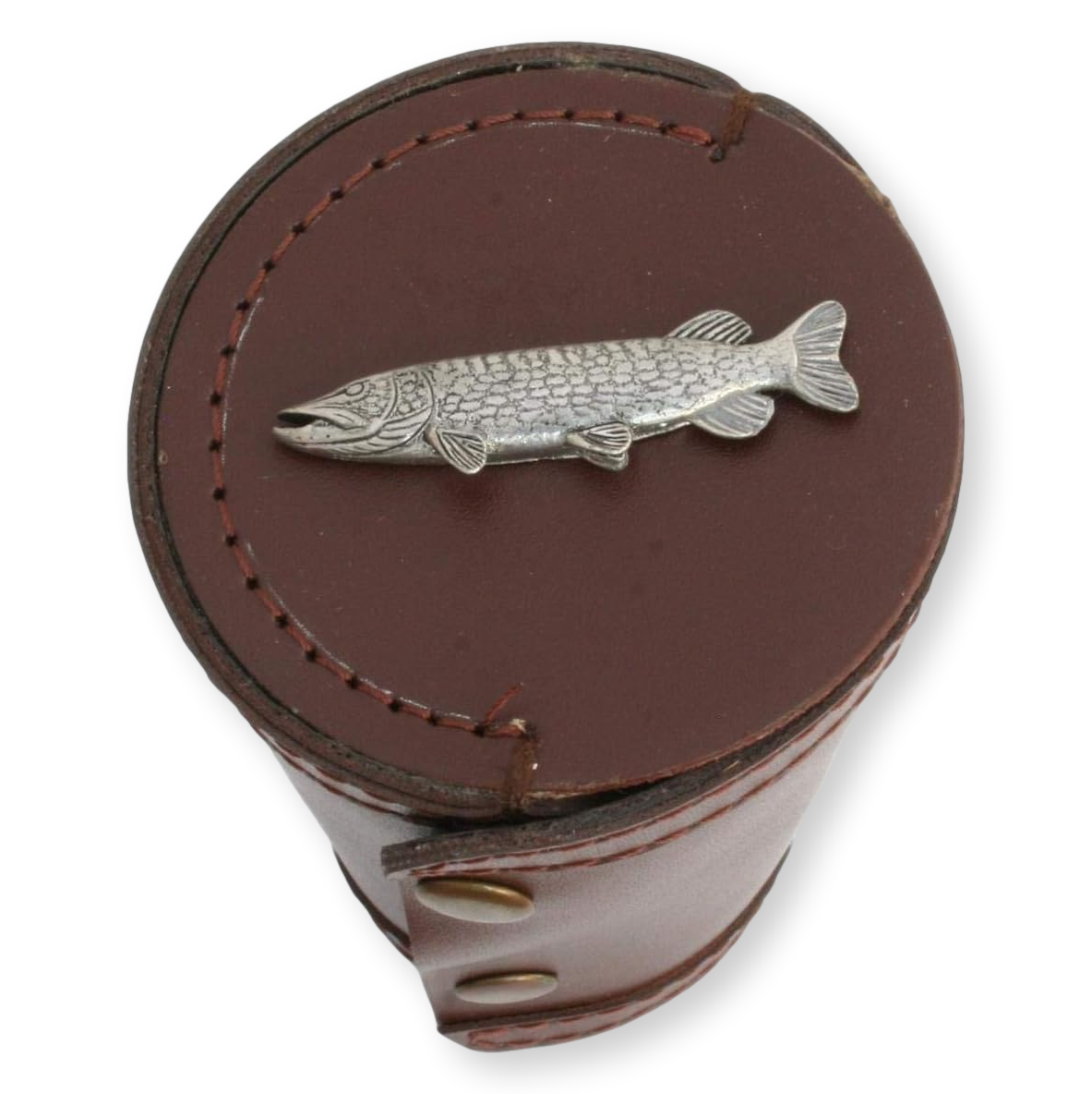 Coarse Fishing 4 Cups in Leather Popper Case (4oz)
