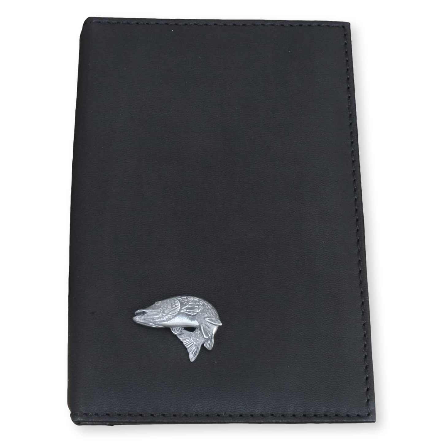 Coarse Fishing License Holder Black Leather