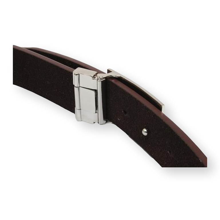 Fly Fishing Leather Belt & Metal Buckle Black or Brown