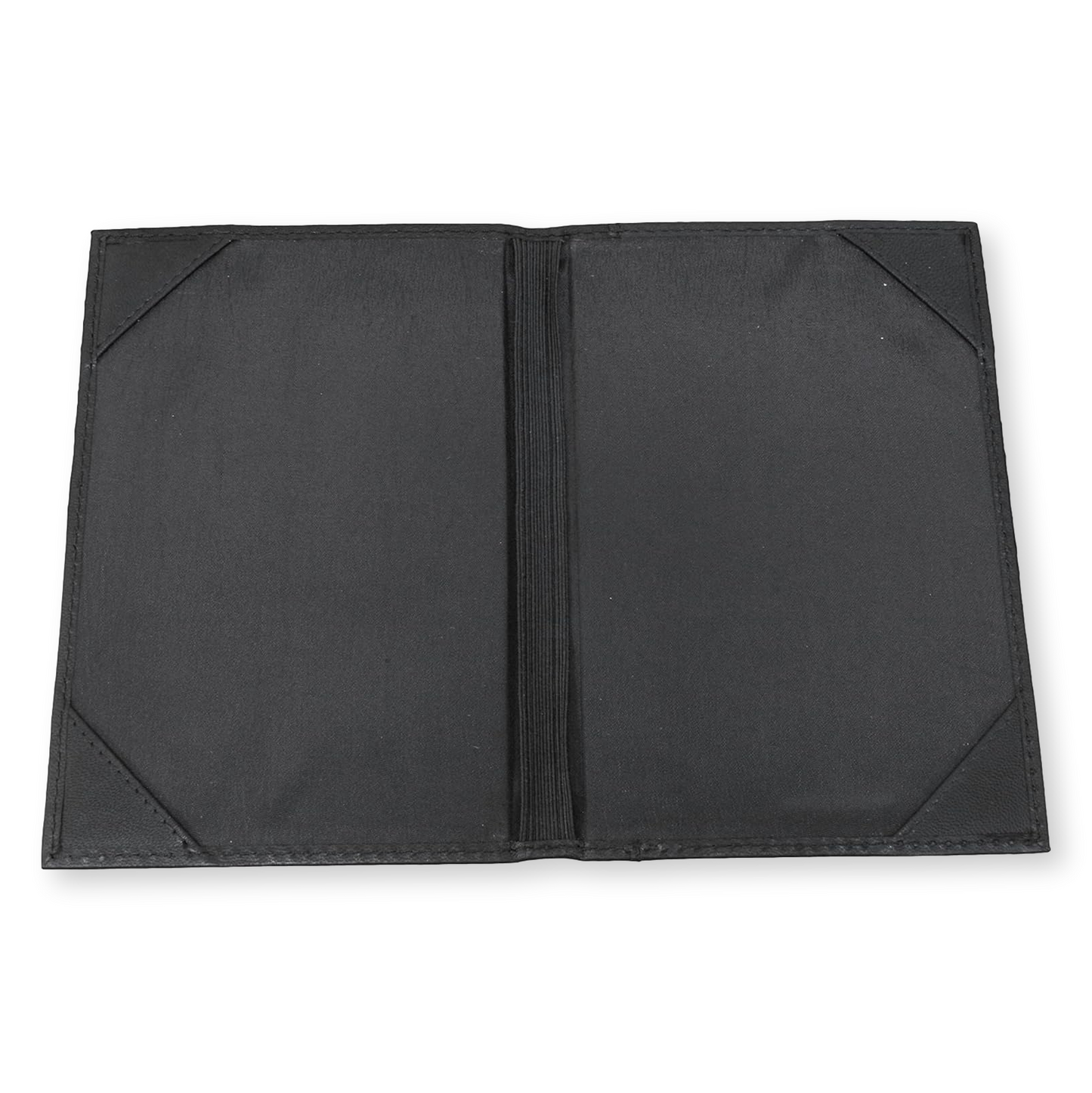 Fly Fishing License Holder Black Leather