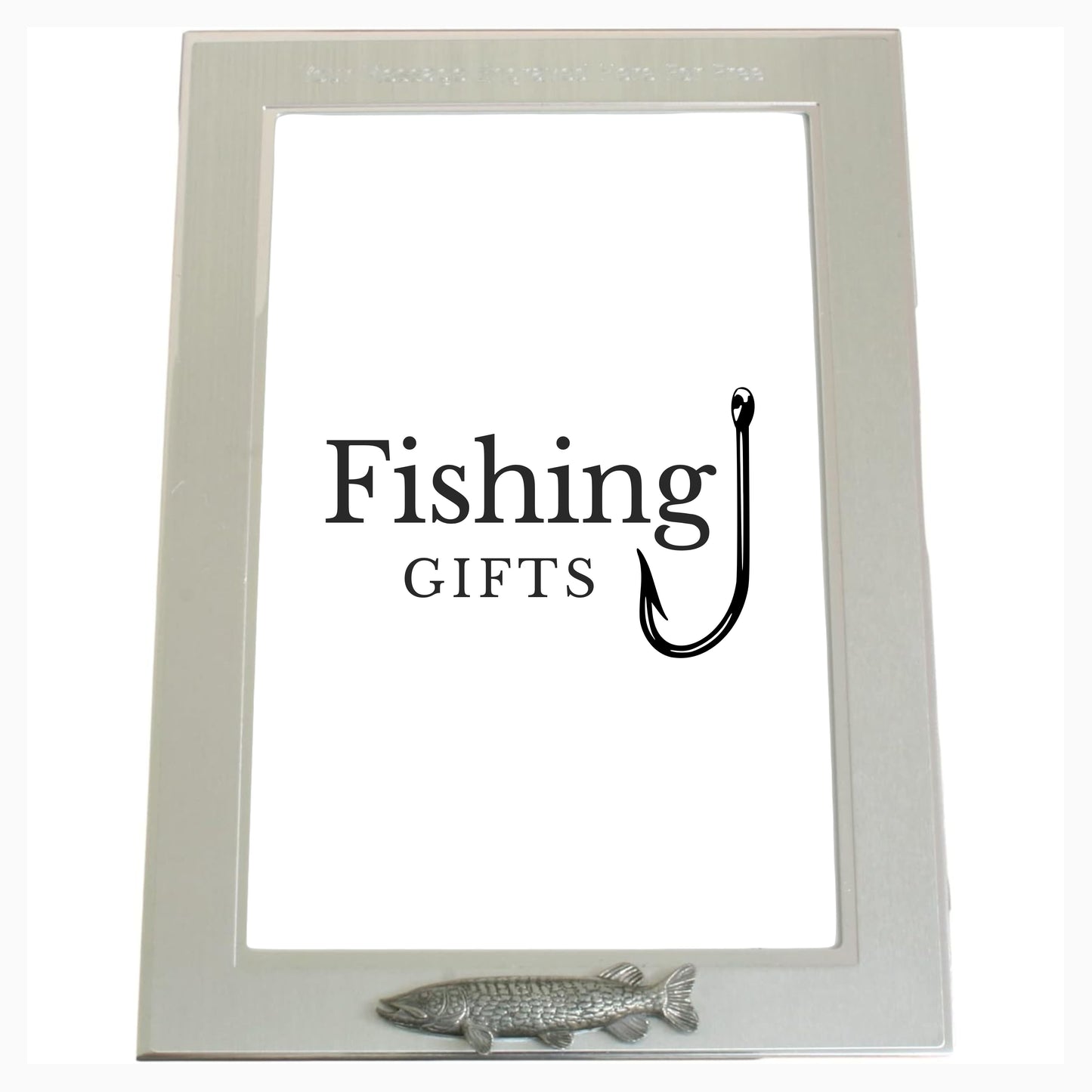 Coarse Fishing Personalised 6"x4" Metal Photo Frame