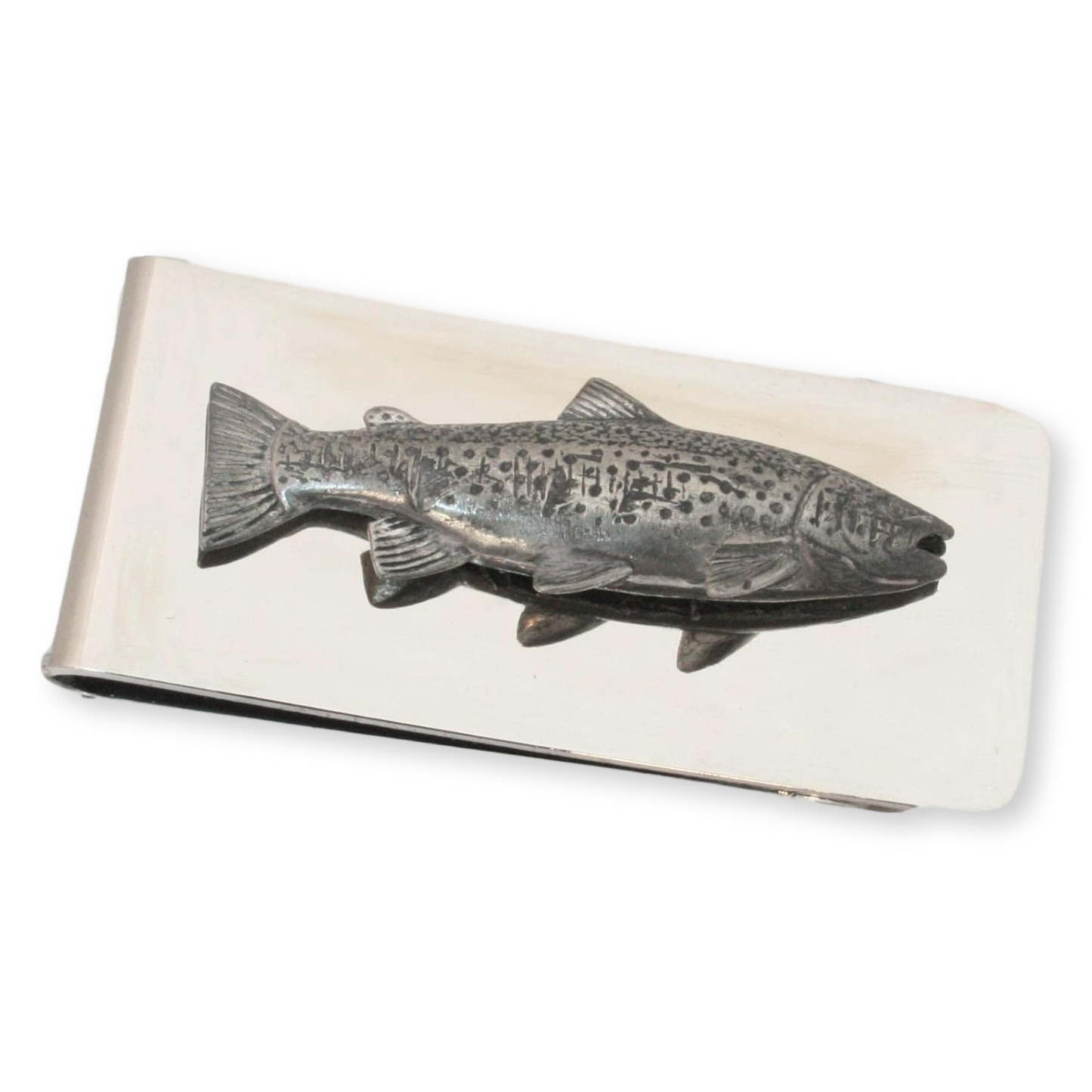 Fly Fishing Stainless Steel Money Clip