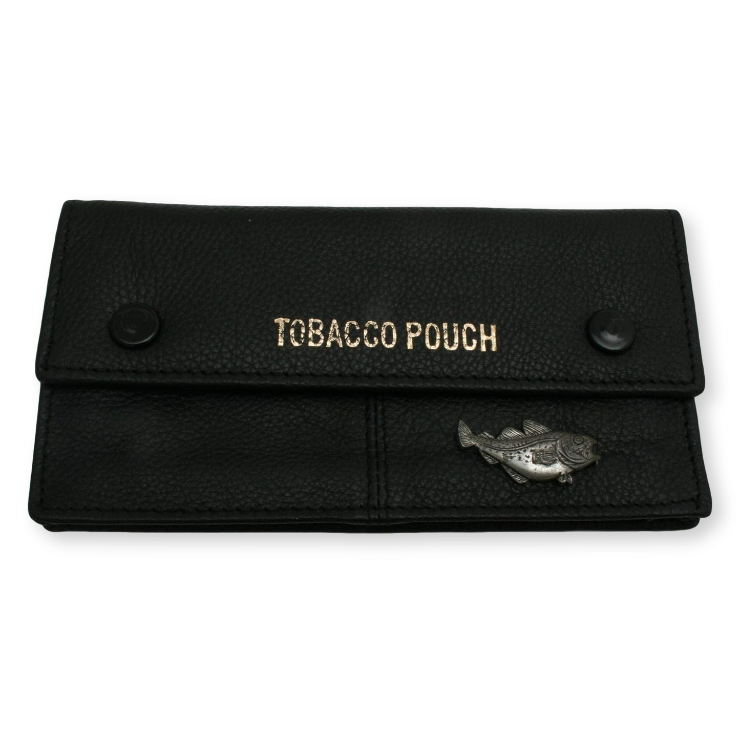 Sea Fishing Leather Tobacco Pouch Pocket Sized