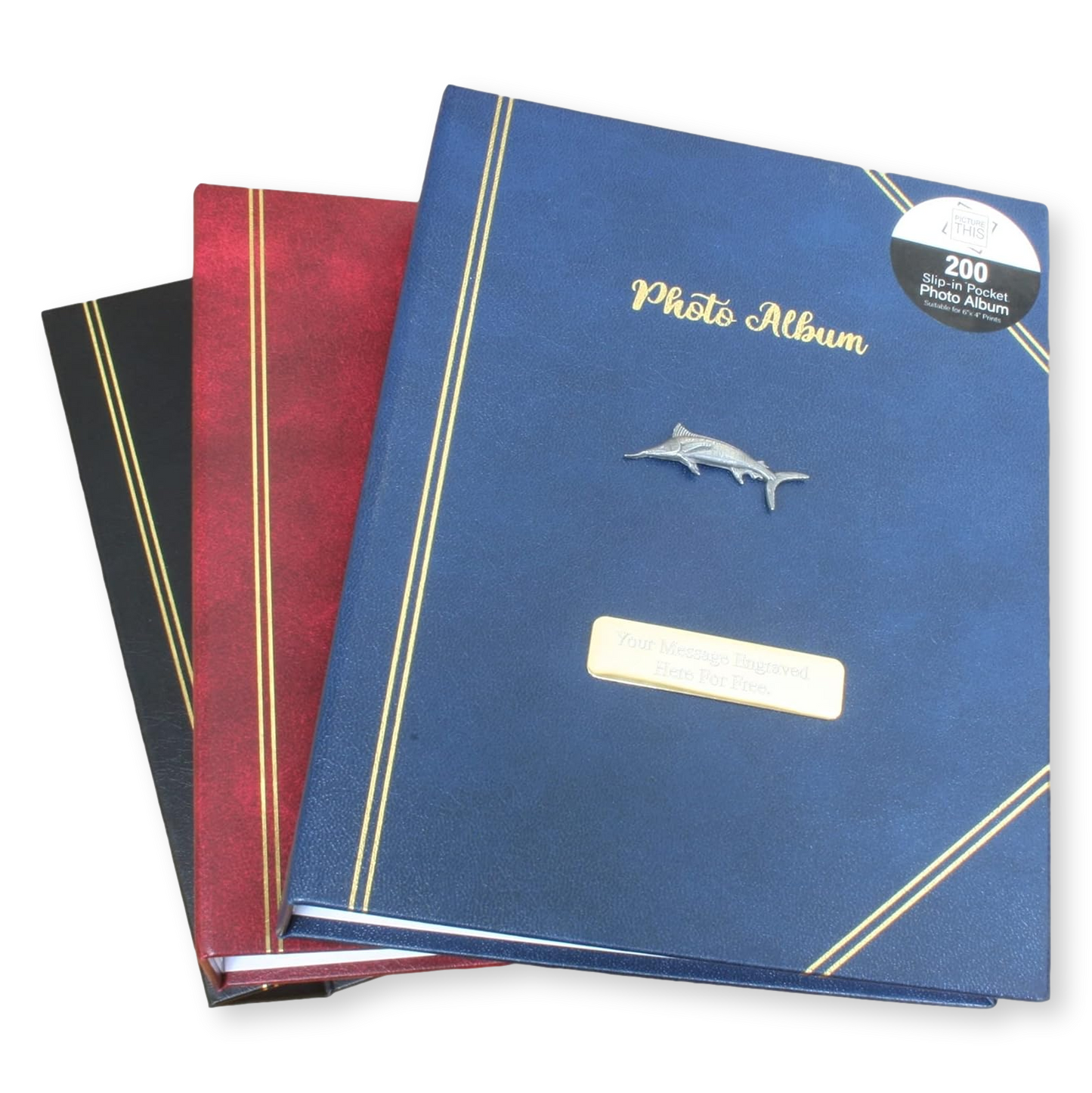 Sea Fishing Photo Album | Cod, Marlin, Tuna & more | Fishing Gift