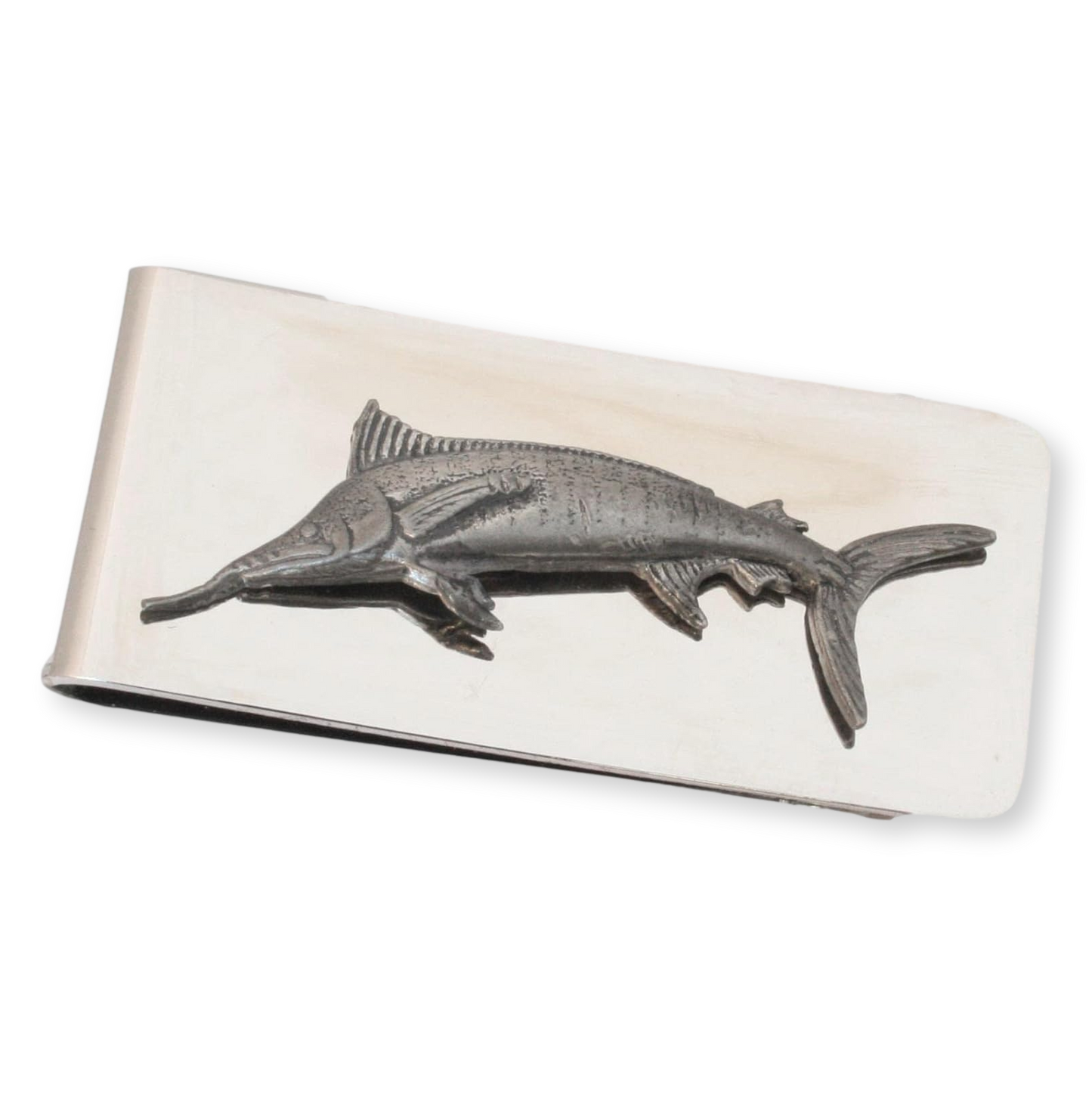 Sea Fishing Stainless Steel Money Clip