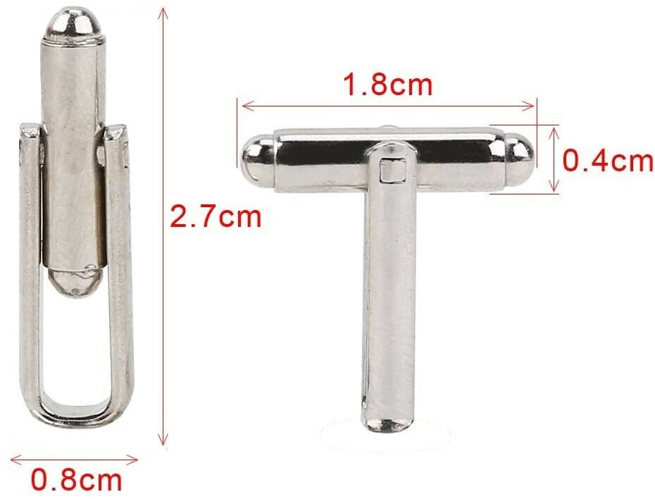 Pewter Cufflink Back