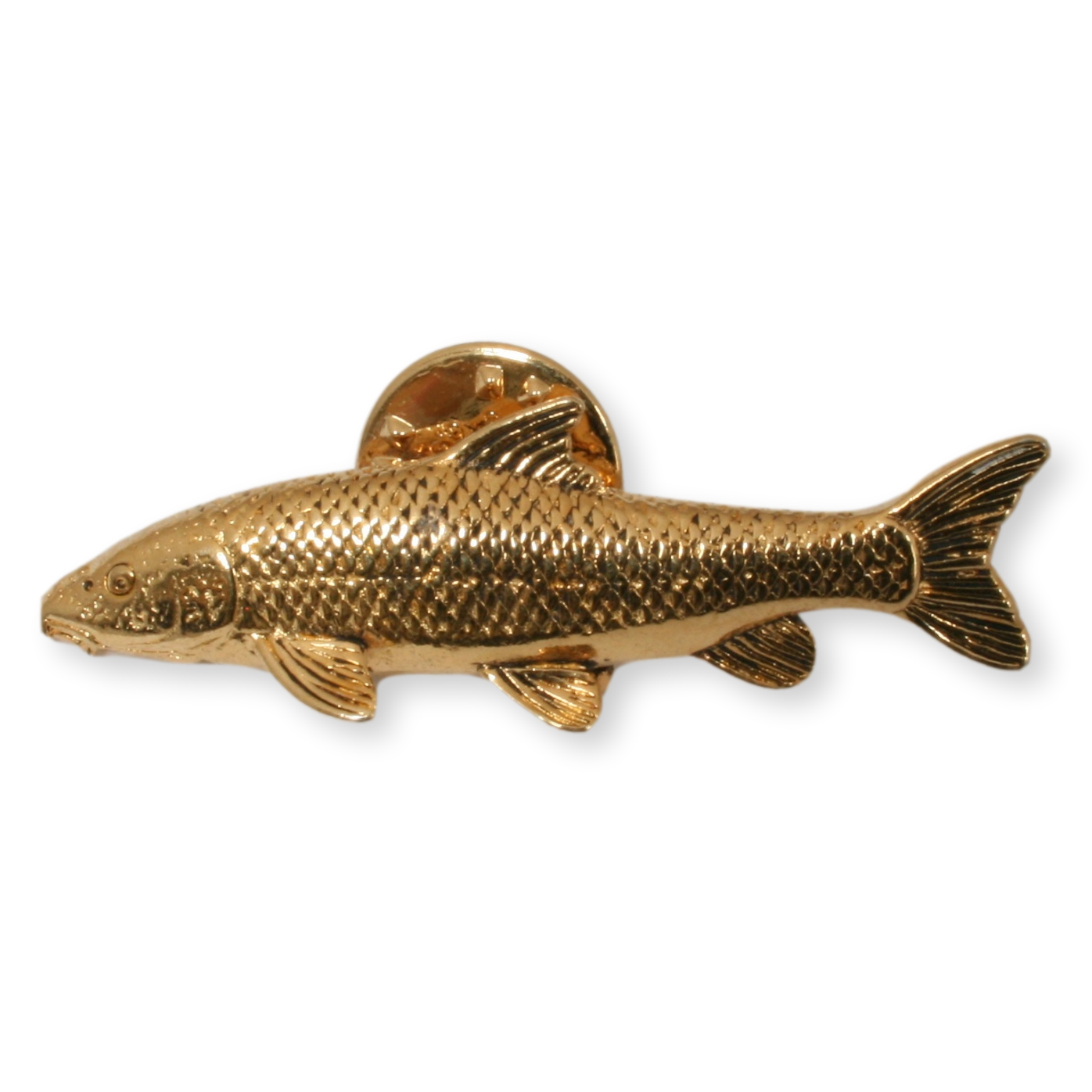 Gold Barbel Pin Badge