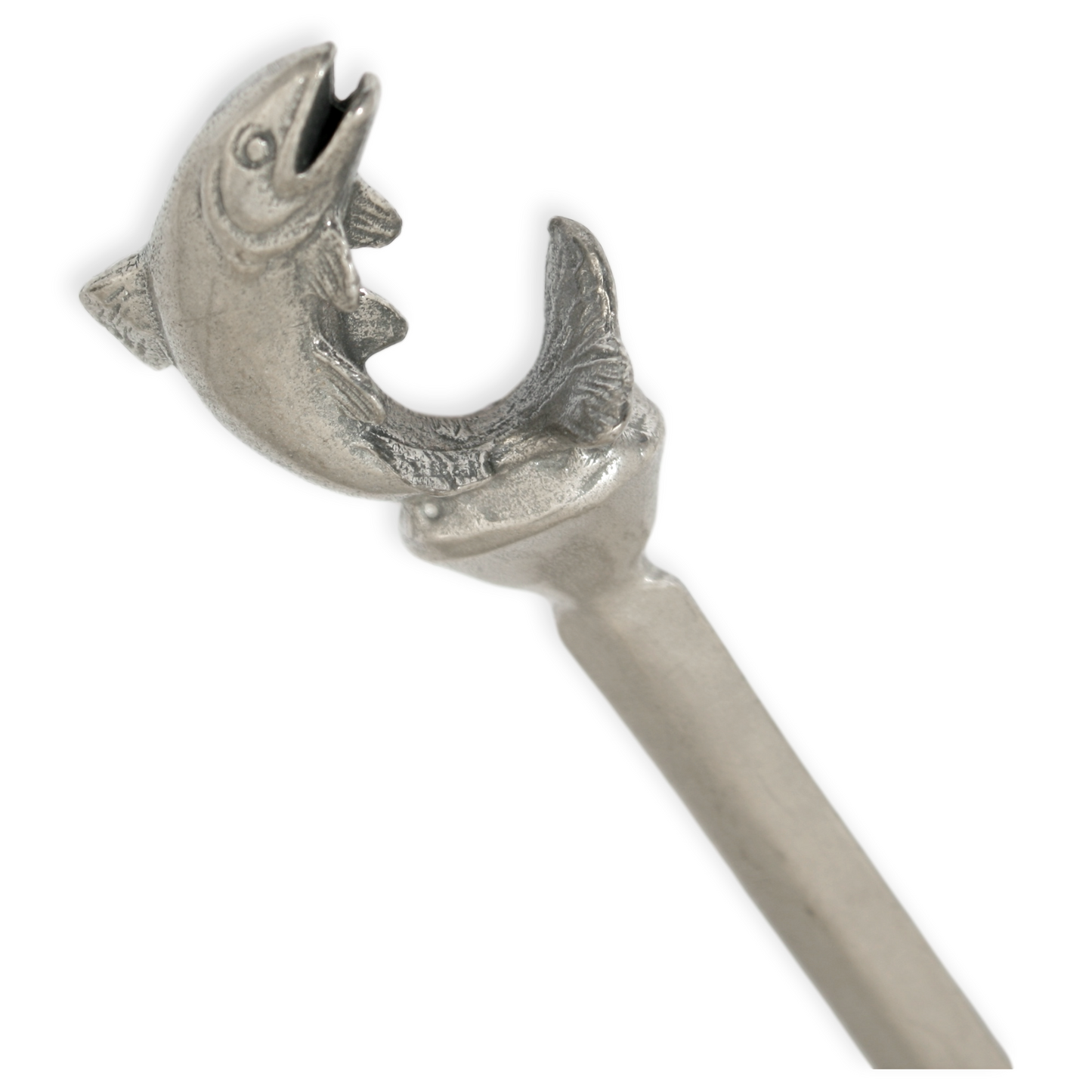 Hand-Cast English Pewter Trout Letter Opener