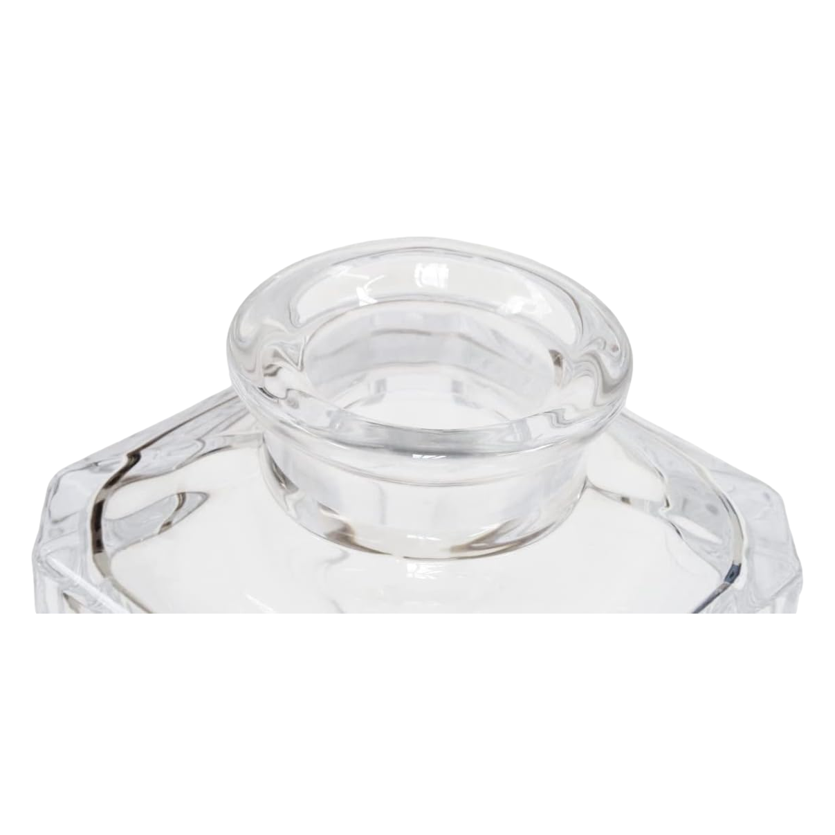 Fly Fishing Crystal Cut Decanter With Golf Ball Or Square Top