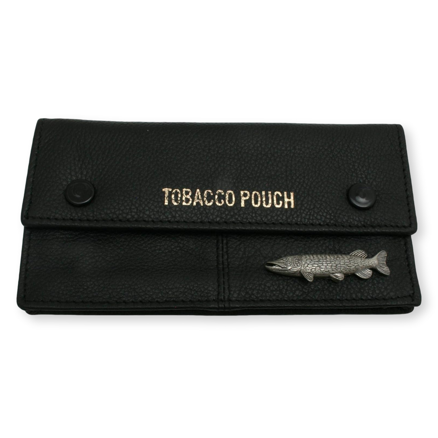 Coarse Fishing Designed Leather Tobacco Pouch