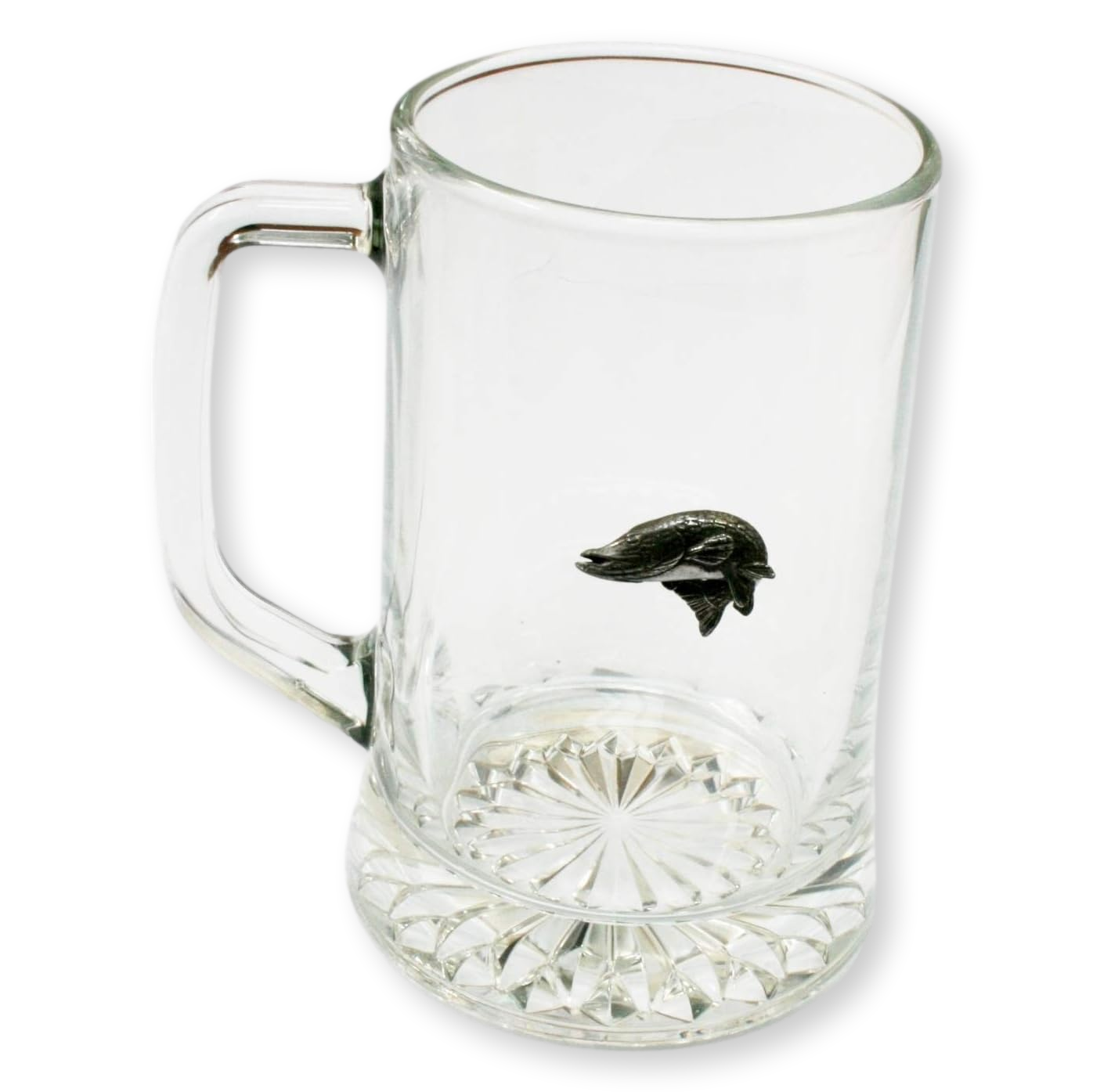 Coarse Fishing Glass Tankard Stein 600ml