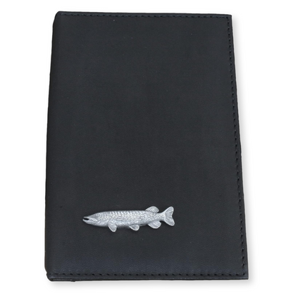 Coarse Fishing License Holder Black Leather