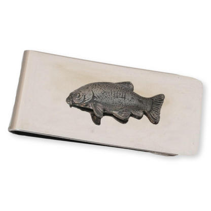 Coarse Fishing Stainless Steel Money Clip
