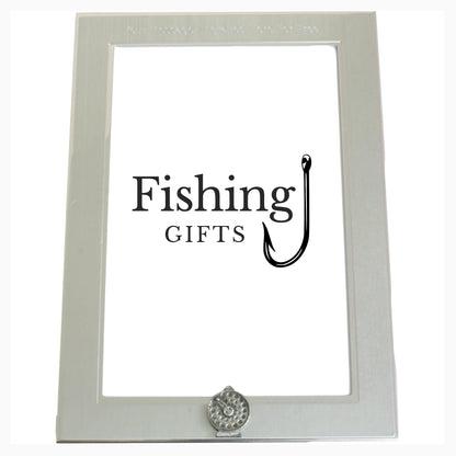 Fly Fishing Customised 6"x4" Metal Photo Frame Landscape or Portrait