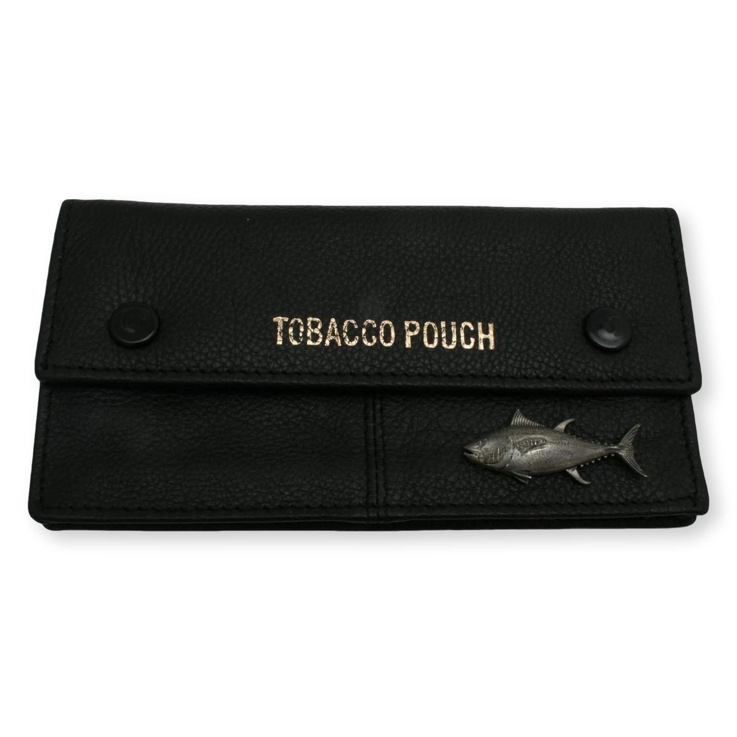 Sea Fishing Leather Tobacco Pouch Pocket Sized