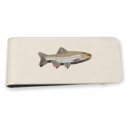 Coarse Fishing Stainless Steel Money Clip