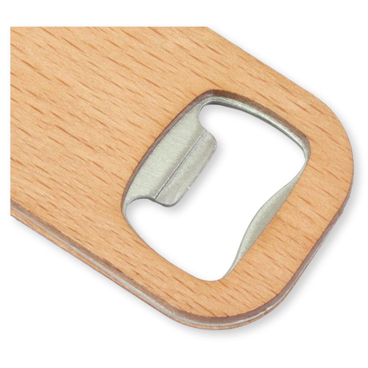 Coarse Fishing Wood & Steel Bottle Opener Keyring