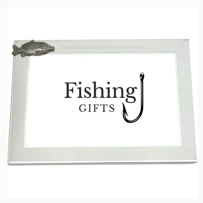 Coarse Fishing Personalised 6"x4" Metal Photo Frame