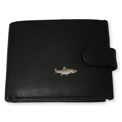 Black or Brown Mens Leather Wallet | Coarse Fishing