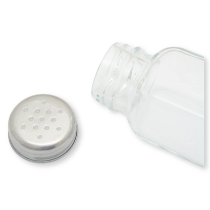 Coarse Fishing Pair Glass Salt & Pepper Shakers