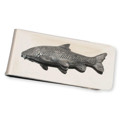 Coarse Fishing Stainless Steel Money Clip
