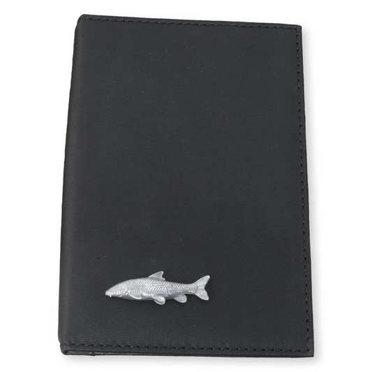 Coarse Fishing License Holder Black Leather