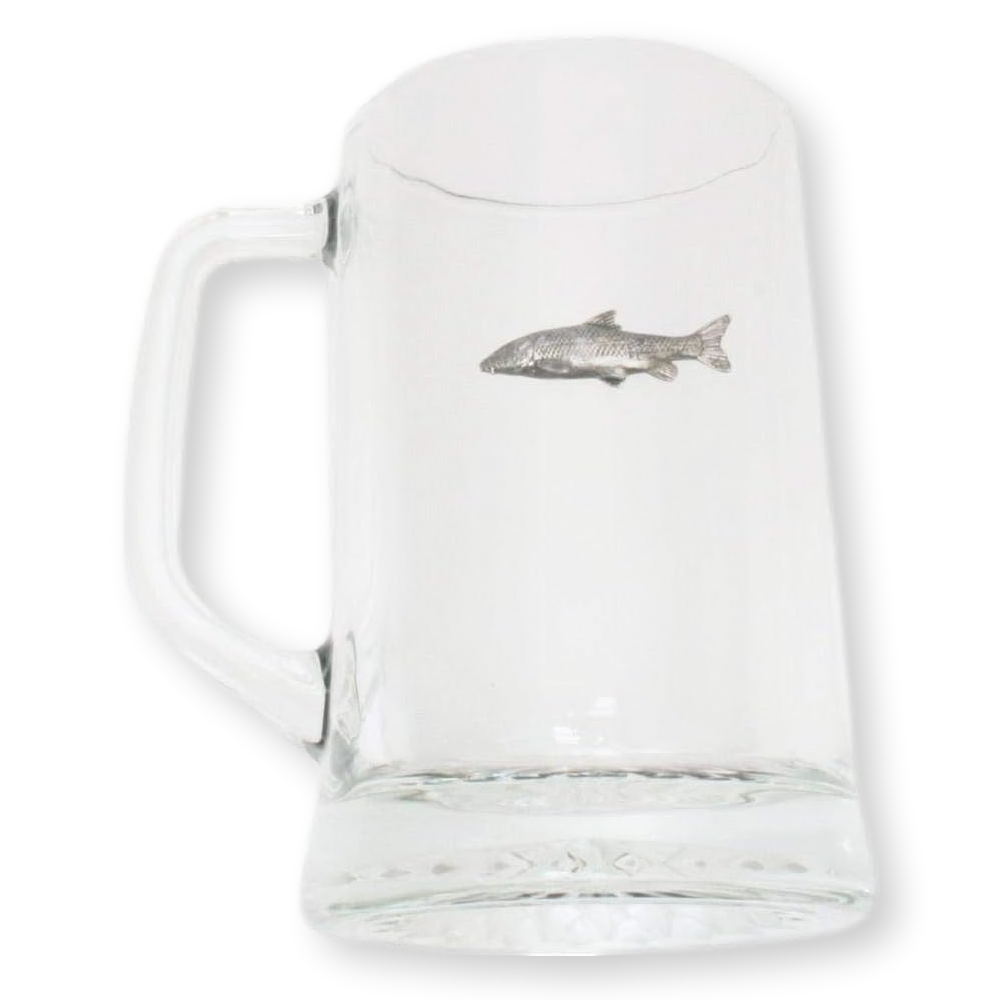 Coarse Fishing Glass Tankard Stein 600ml