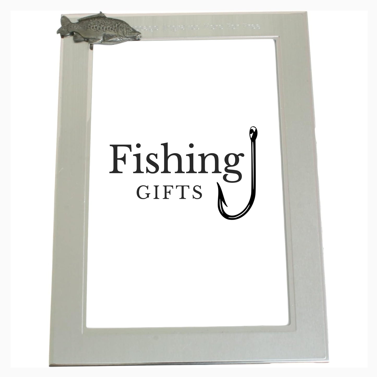 Coarse Fishing Personalised 6"x4" Metal Photo Frame