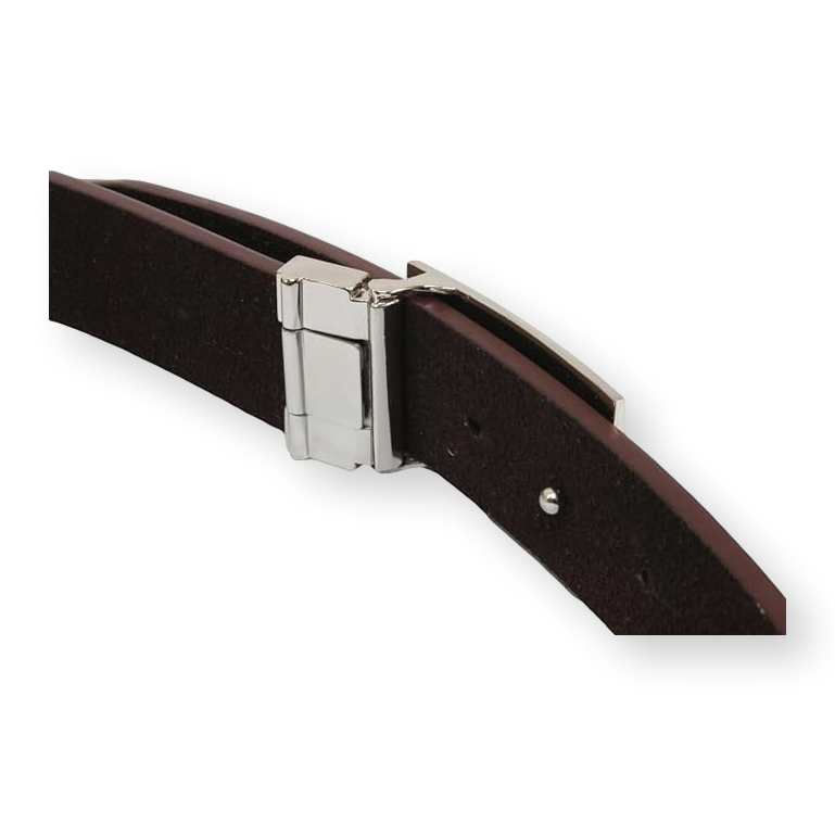 Coarse Fishing Designed Leather Belt Black or Brown