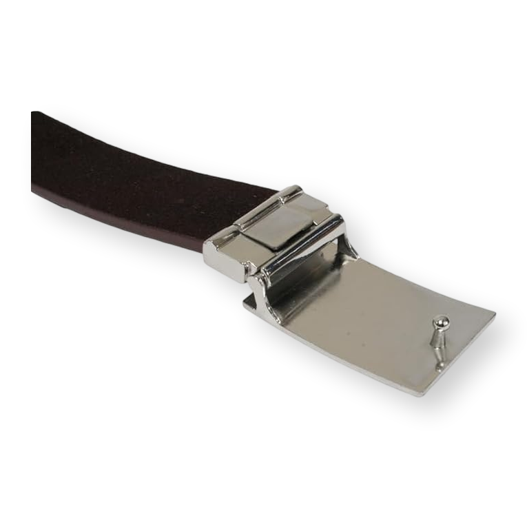 Coarse Fishing Designed Leather Belt Black or Brown