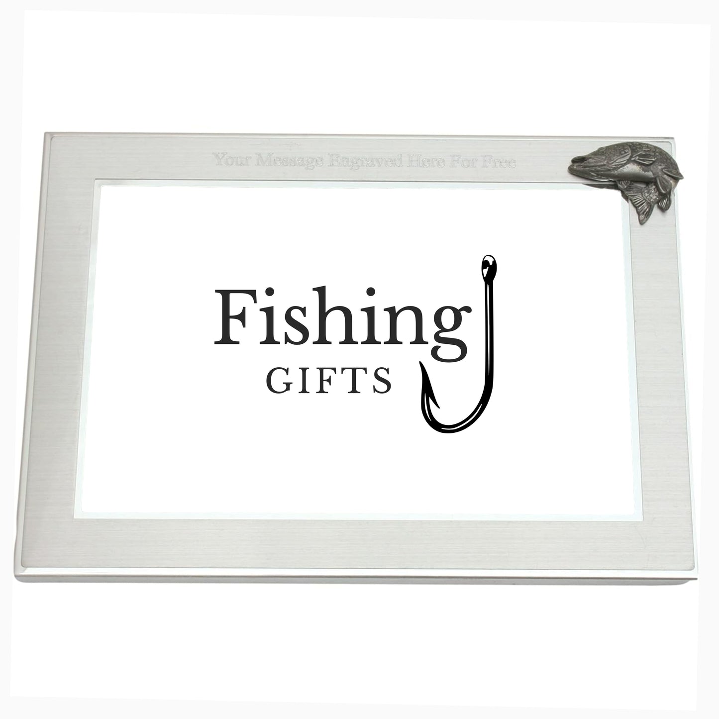 Coarse Fishing Personalised 6"x4" Metal Photo Frame