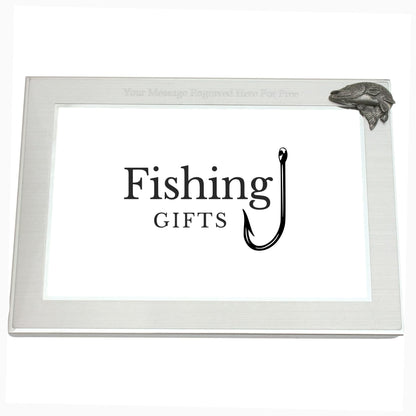 Coarse Fishing Personalised 6"x4" Metal Photo Frame