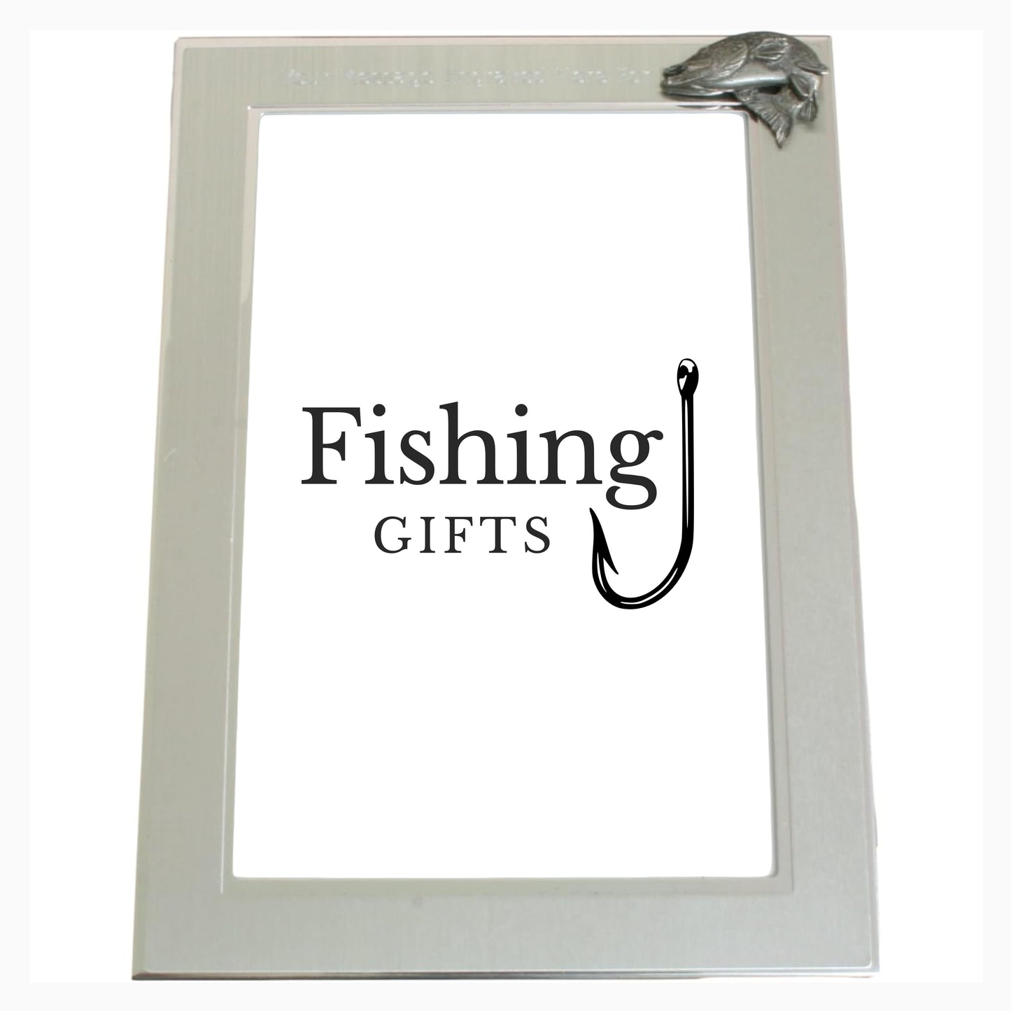 Coarse Fishing Personalised 6"x4" Metal Photo Frame