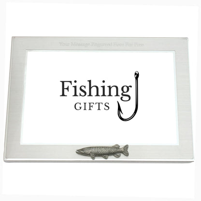 Coarse Fishing Personalised 6"x4" Metal Photo Frame
