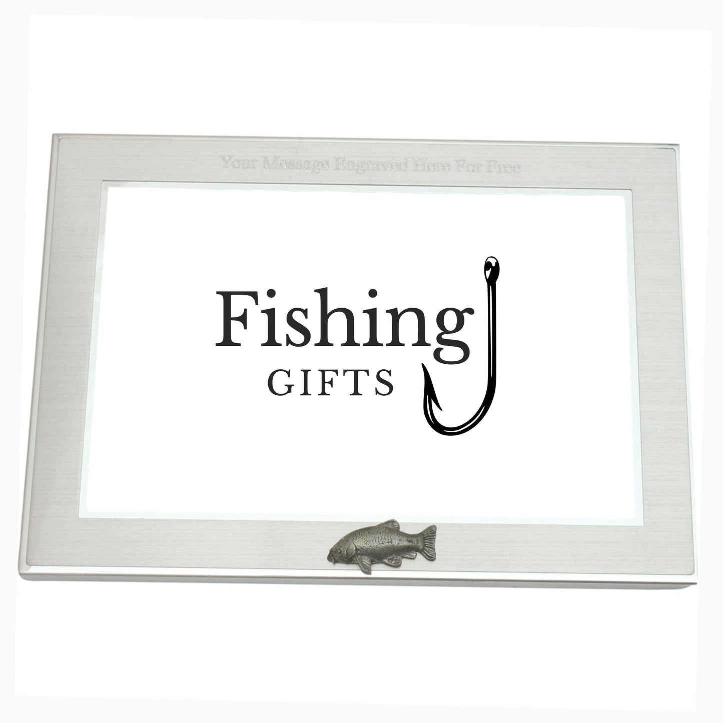 Coarse Fishing Personalised 6"x4" Metal Photo Frame