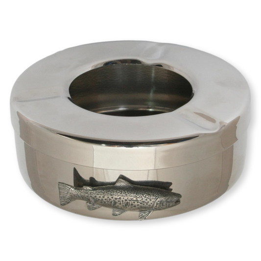 Fly Fishing Stainless Steel Ash Tray