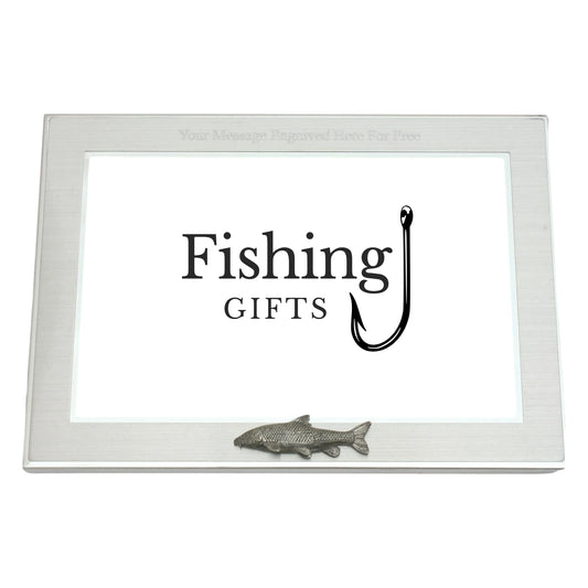 Coarse Fishing Personalised 6"x4" Metal Photo Frame