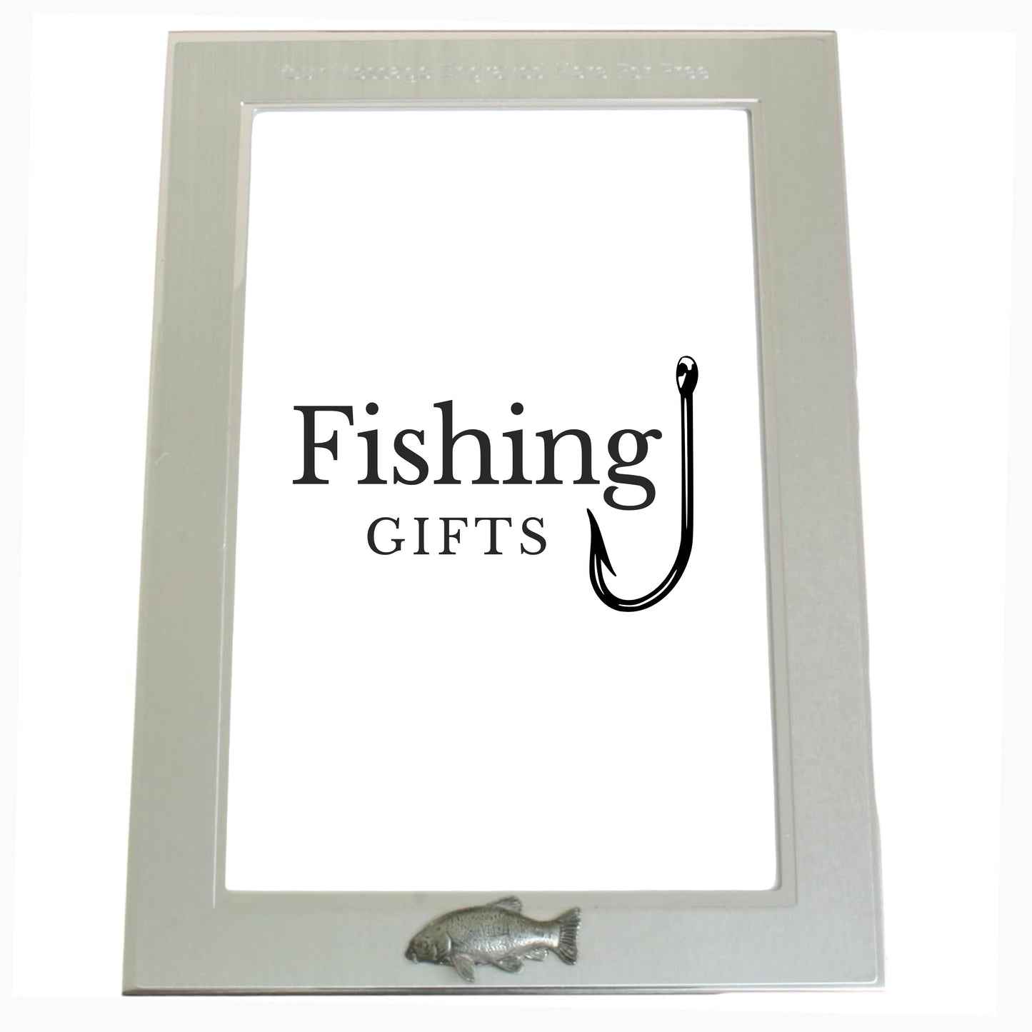 Coarse Fishing Personalised 6"x4" Metal Photo Frame