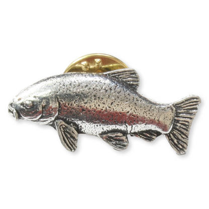Tench Pin Badge Pewter Lapel Coarse Fishing Gift With Engraving Option