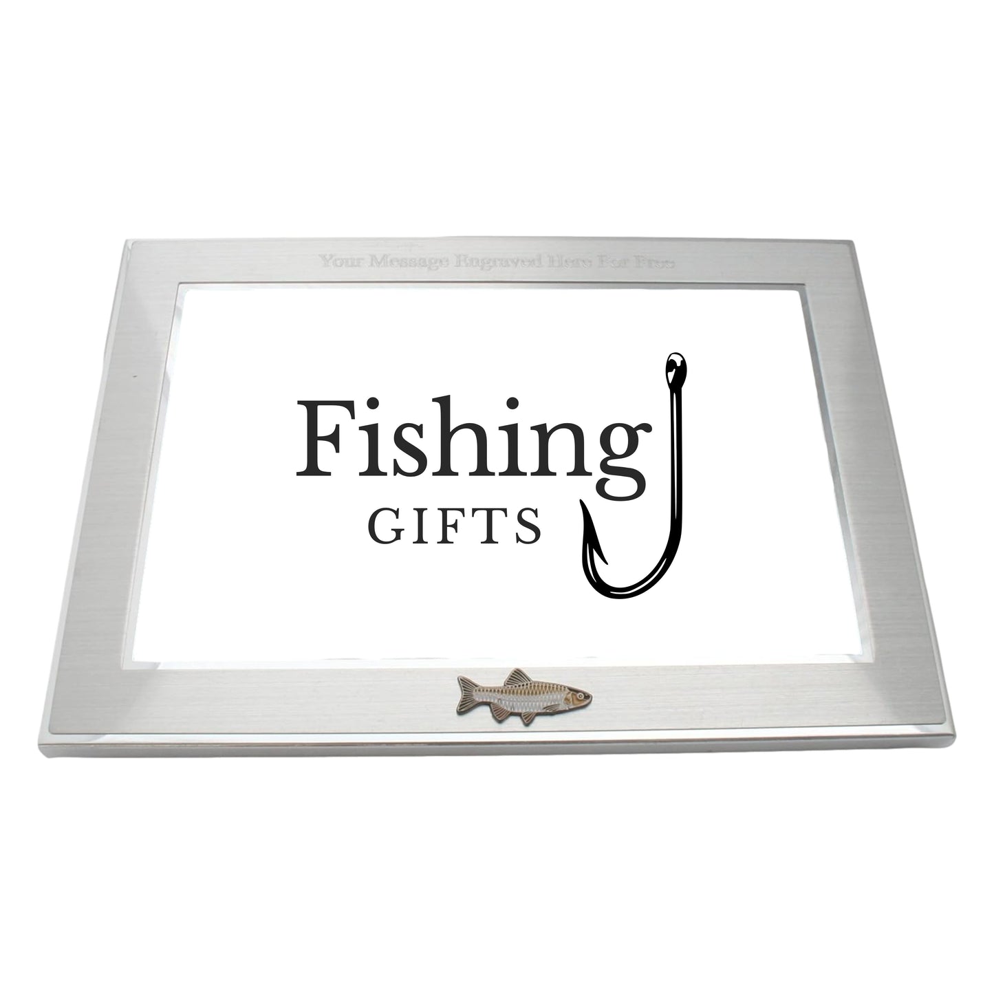 Coarse Fishing Personalised 6"x4" Metal Photo Frame