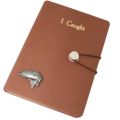 'I Caught' Fly Fishing Angling Notebook, Track Your Fishing Catches