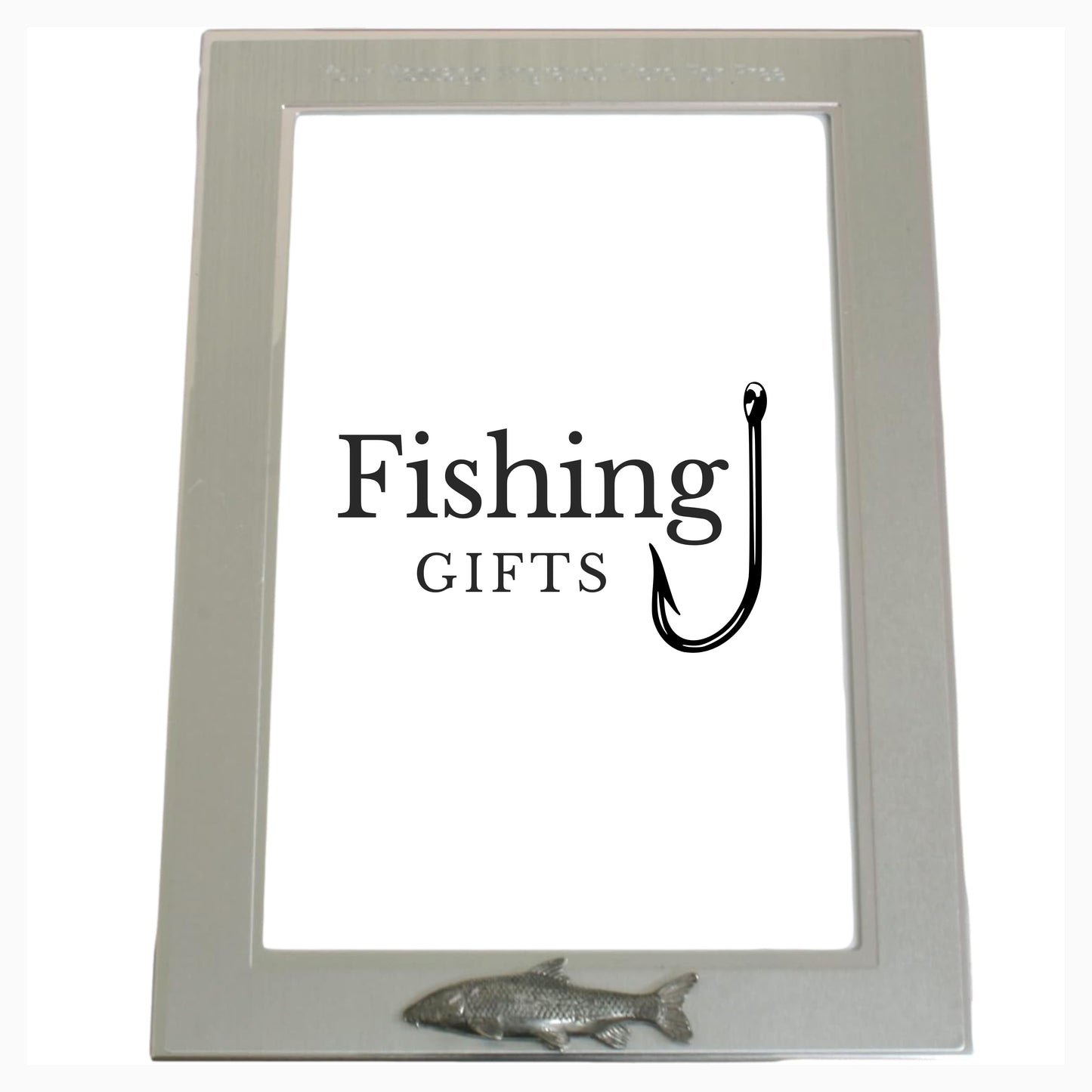 Coarse Fishing Personalised 6"x4" Metal Photo Frame