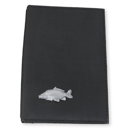 Coarse Fishing License Holder Black Leather