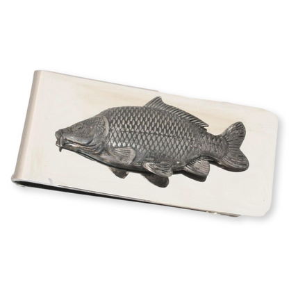 Coarse Fishing Stainless Steel Money Clip