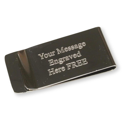 Fly Fishing Stainless Steel Money Clip