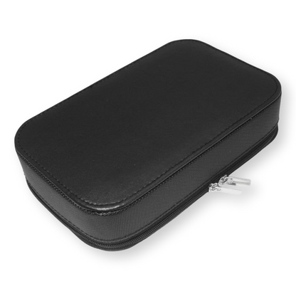 Engravable Fly Fishing Tackle Case with Pewter Motif – 5 Compartments