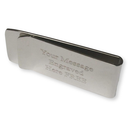 Fly Fishing Stainless Steel Money Clip