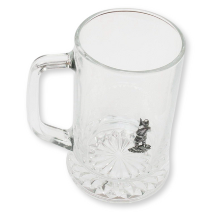 Fly Fishing Glass Tankard Stein 600ml